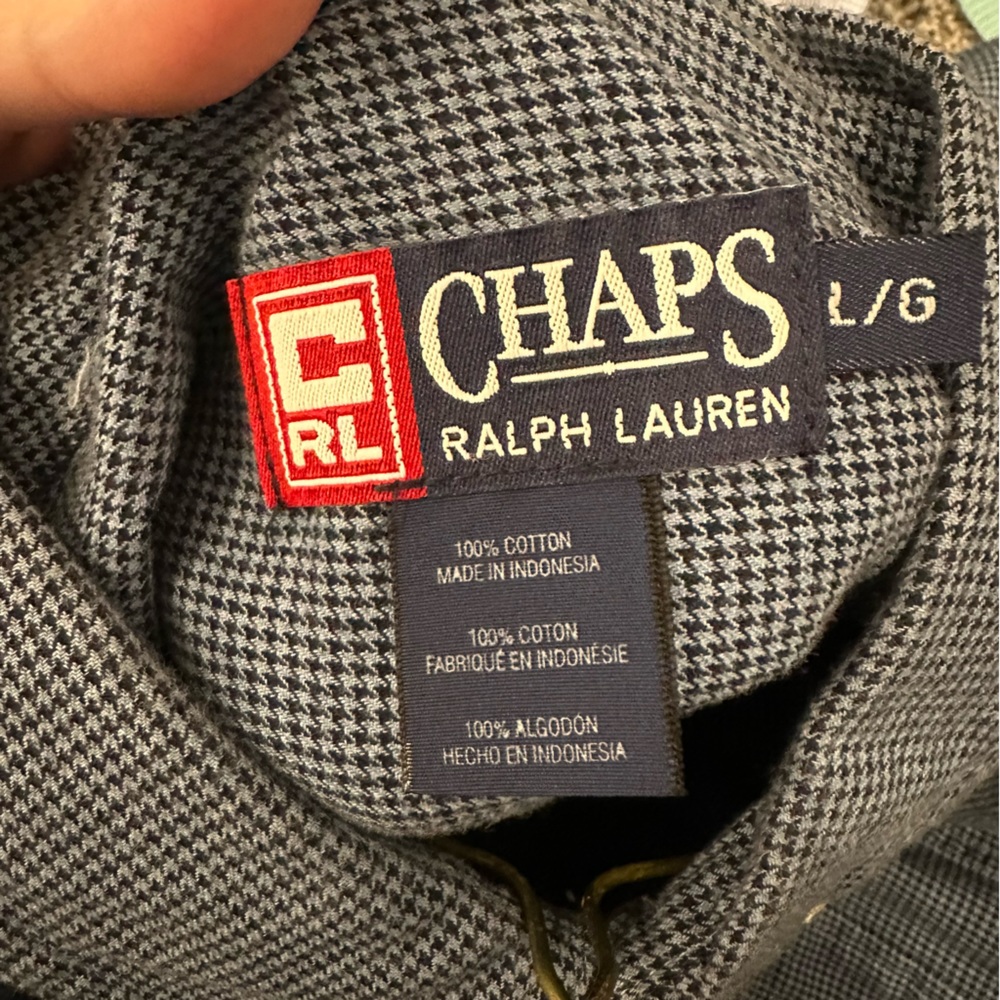 Chaps Ralph Lauren Button Down Shirt. Men’s Large. - Picture 4 of 6
